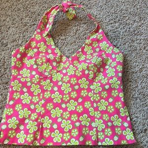 Lilly pulitzer wrap top